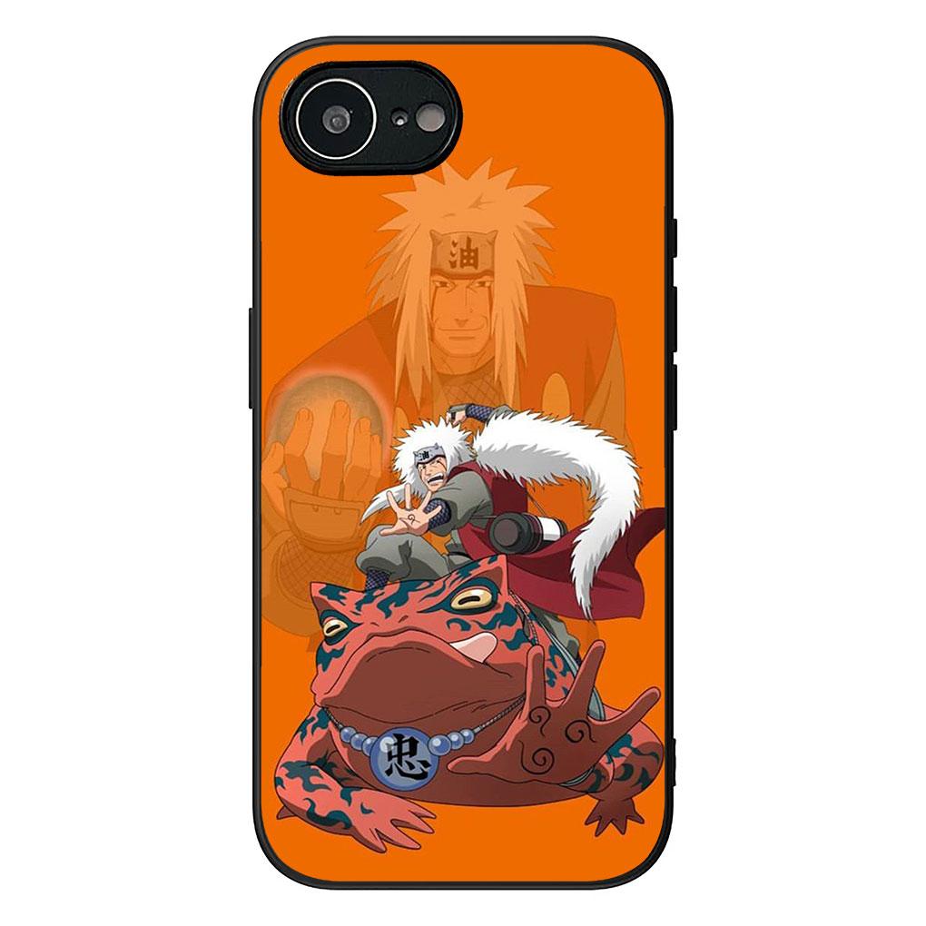 Jiraiya Narutos Casing Phone Cover for Apple iPhone 13 12 Mini XS 11 Pro Max 7 8 Plus + XR SE 2022 2020 SE3 Soft Case