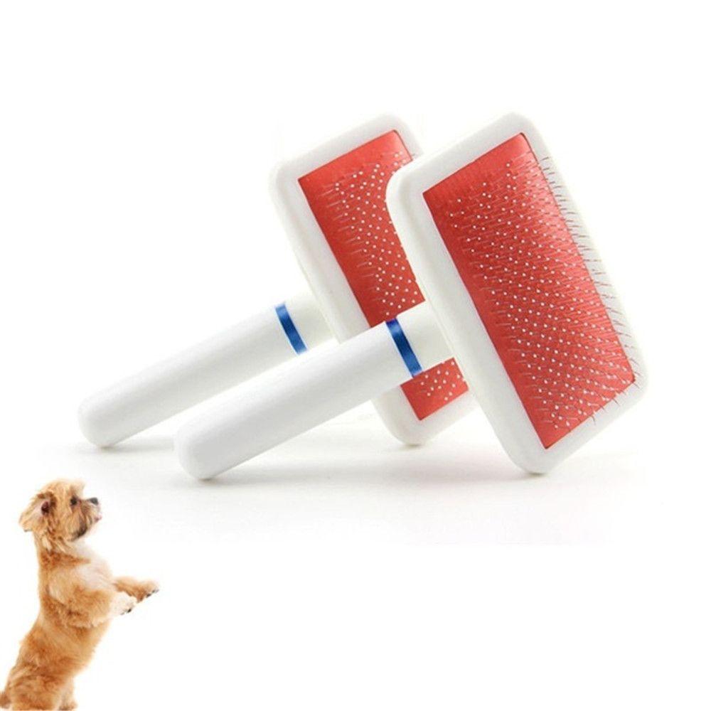 Dust Removal Metal Nit Head Fur Cleaner Dog Massage Bath Brush Cat Hair Grooming Pet Cleaning Comb
