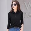 Autumn Women's Casual Lapel Long-sleeved Polo Shirt