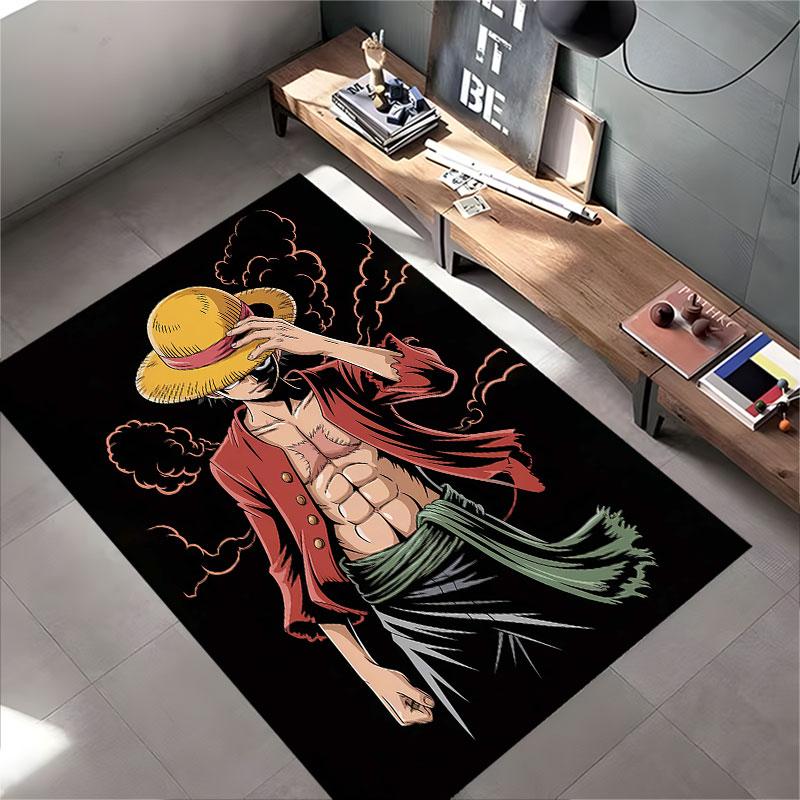 Anime Pirate Character Carpet suitable as a non-slip mat for the living room or bedroom sofa