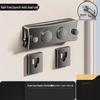 elegant black 5.1m double rope adjustable