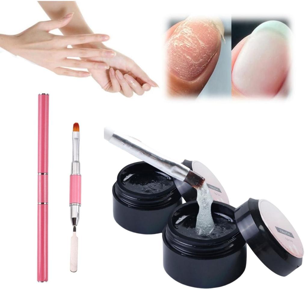 Набор для наращивания ногтей с гелем для потрескавшихся ногтей