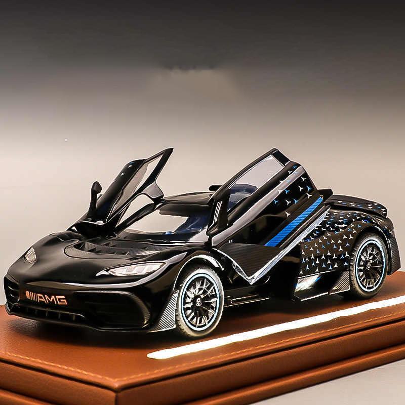 1/24 масштаб BENZ AMG ONE спортивная модель автомобиля игрушечная литая игрушка автомобиль украшения подходит для спортивных автомобилей подарки для мальчиков