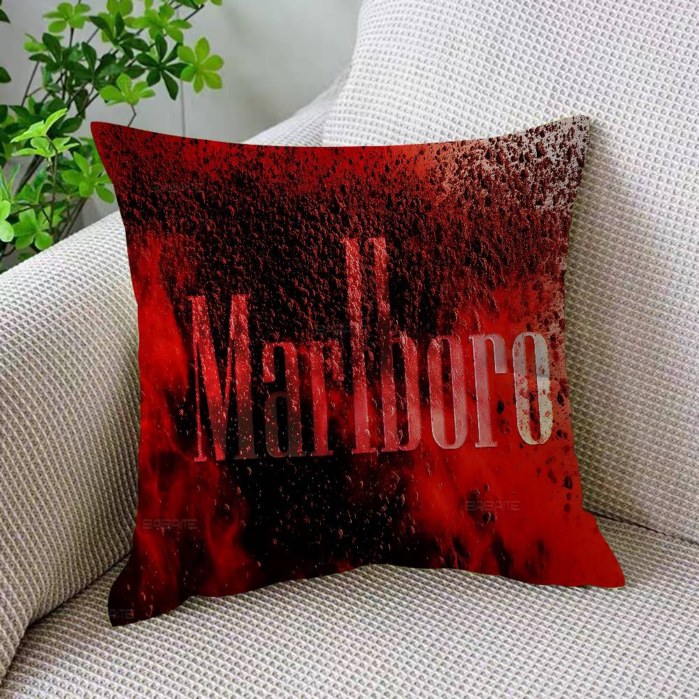 Retro MMarlboroSS Pillow Cover Design cushion Cover decor Holiday Decorati