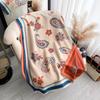 Versatile Printing Autumn And Winter Double-Sided Imitation Cashmere Scarf Winter High-End Warm Shawl Women