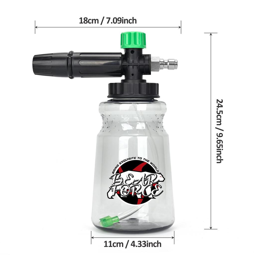 Пенонасадка для мойки высокого давления, пенораспылитель для мойки автомобиля для Karcher Elitech Bort AR Bosch Michelin