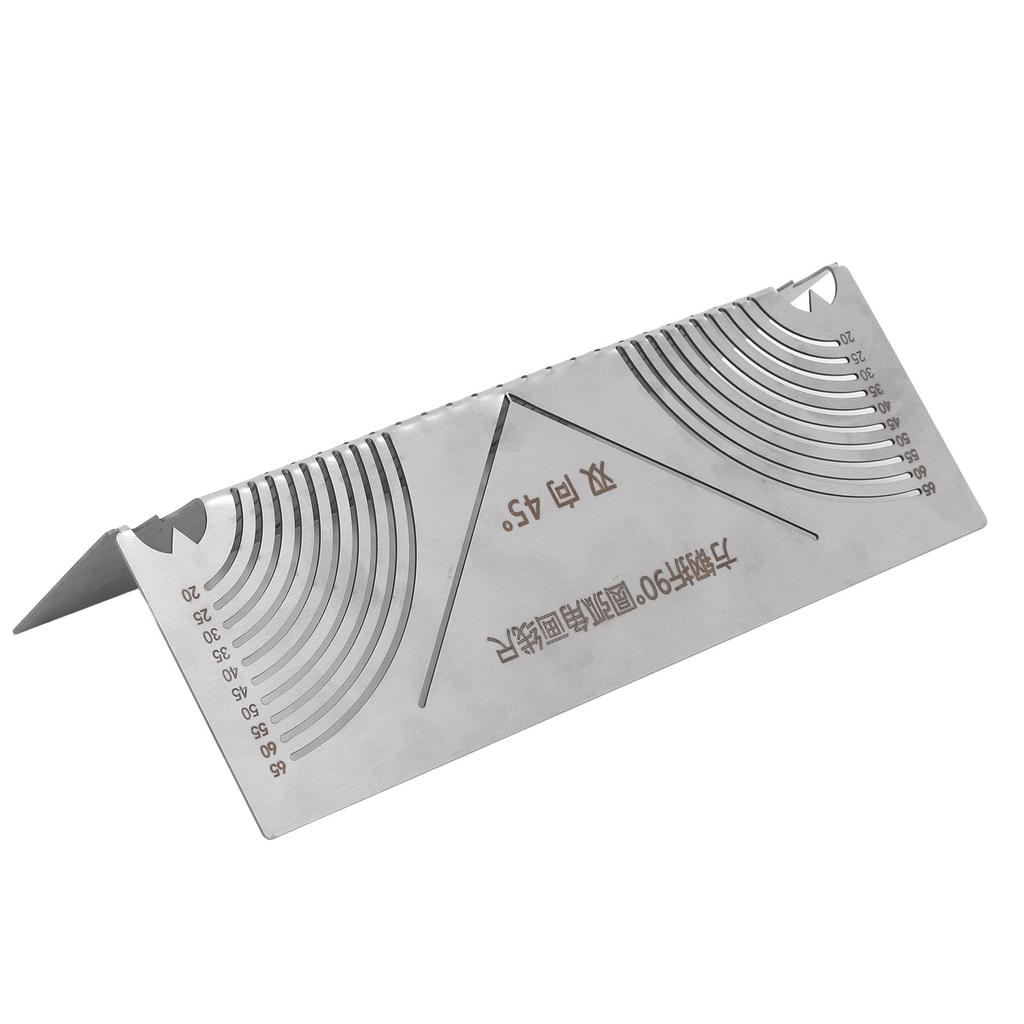 Инструмент для маркировки дуг и углов, 90-градусный изгиб, параллельная линия, дуга, разметчик двойного назначения для квадратных труб