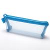 Large Capacity Simple Color Pencil Case Student Exam Series Hand Account Net Yarn Transparent Stationery Storage Supplies Bag