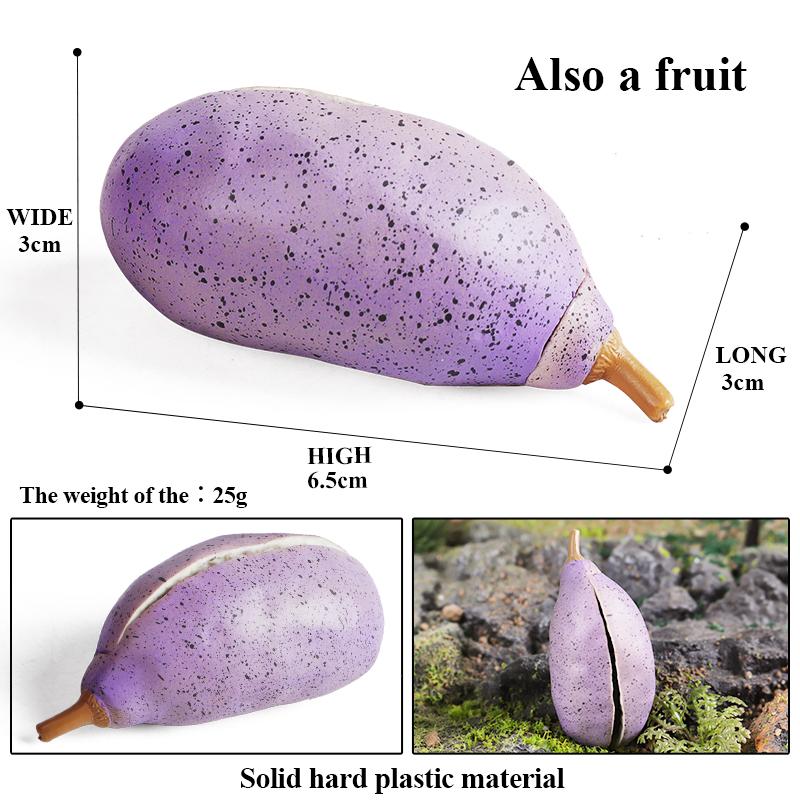 Oenux Игрушка для ролевых игр Милые фрукты Овощи Модель гриба Топперы для торта Еда Жуэ Семейное веселье Раннее образование для детей Подарок