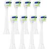 Philips Sonicare Compatible Replacement Toothbrush Heads with Mini Brush Heads, DiamondClean, EasyClean, and FlexCare Compatible, 8-Pack