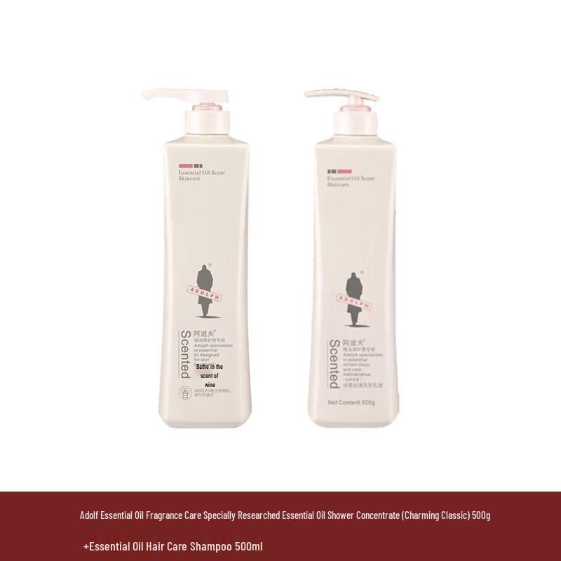 Adolf Essential Oil Bath & Shampoo Set