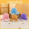 Octopus Cartoon Plush Toy Stuffed Animal Doll Bedroom Decoration Kids Gifts