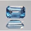 5-7 Ct Natural Teal Blue Tourmaline Emerald Cut Beautiful Certified Gemstone