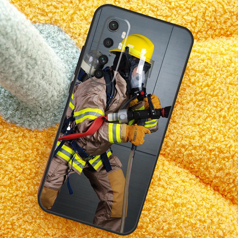 Чехол Пожарный Герой Пожарный Для Xiaomi 17 Pro Max 13 14 15 Ultra 13T 14T 15T Чехол Для POCO X7 X5 X6 F5 F6 F7 F8 Pro