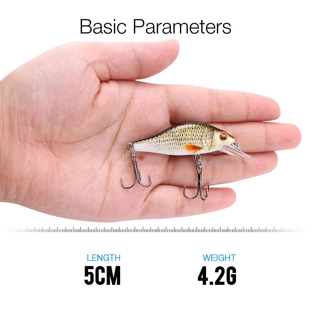 4г/11г/22г Черные Минноу Воблеры Приманка для Рыбалки на Щуку Искусственная Приманка Твердый Свимбейт Мини Крэнкбейты Рыболовные Снасти Приманки