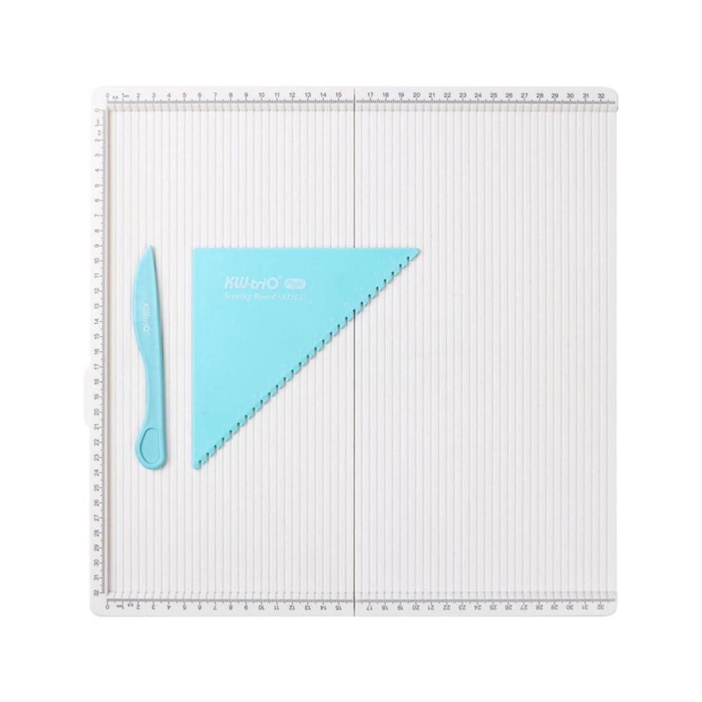 320x320mm Paper Trimmer Scoreboard with Craft Paper Cutter Triangle Mini Scoreboard for Paper Crafting Scoreboard, Tool,