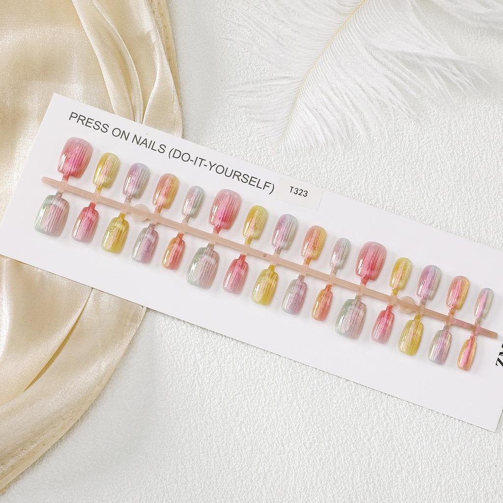 30 милых мультяшных наклеек для лака для ногтей «Кошачий глаз» — полная коллекция кодов