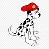 Dalmatian Dog Iron On Heat Transfer Printing Vinyl Patches Sticker for Clothes DIY Appliques Washable Patches