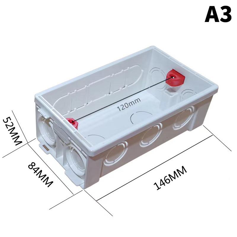 White Universal Wall Power Socket Supply Multifunctional 5-Pin Socket Electrical Switch With 2.1A 10W Dual Usb Type-C Charging