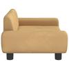 Vidaxl Sofa Dla Dzieci, Brązowa, 70X45X33 Cm, Aksamit