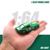 Игрушки Модели Гонки Спорт Ретро Полицейская Машина Аксессуары 1:64 Легкосплавные Скользящие Гибкие Направляющие Машины Машины Инженерные Транспортные Средства Дети