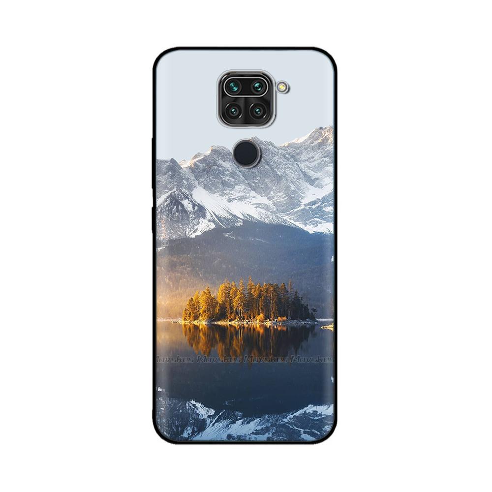 Милая задняя крышка с пандой для Redmi Note 9 Чехол для Xiaomi Redmi Note 9 Чехлы Note9 Мягкий жидкий силикон Полная защита Чехол для телефона