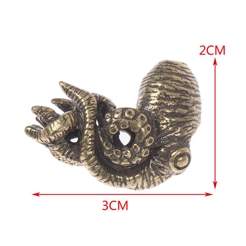 Retro Brass Sea Animal Octopus Pendant Diy Paracord Bracelets Necklace Accessori