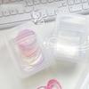 Small Card Film Storage Box Transparent Photocard Collection Case Flip Lip Card Holder Box DIY