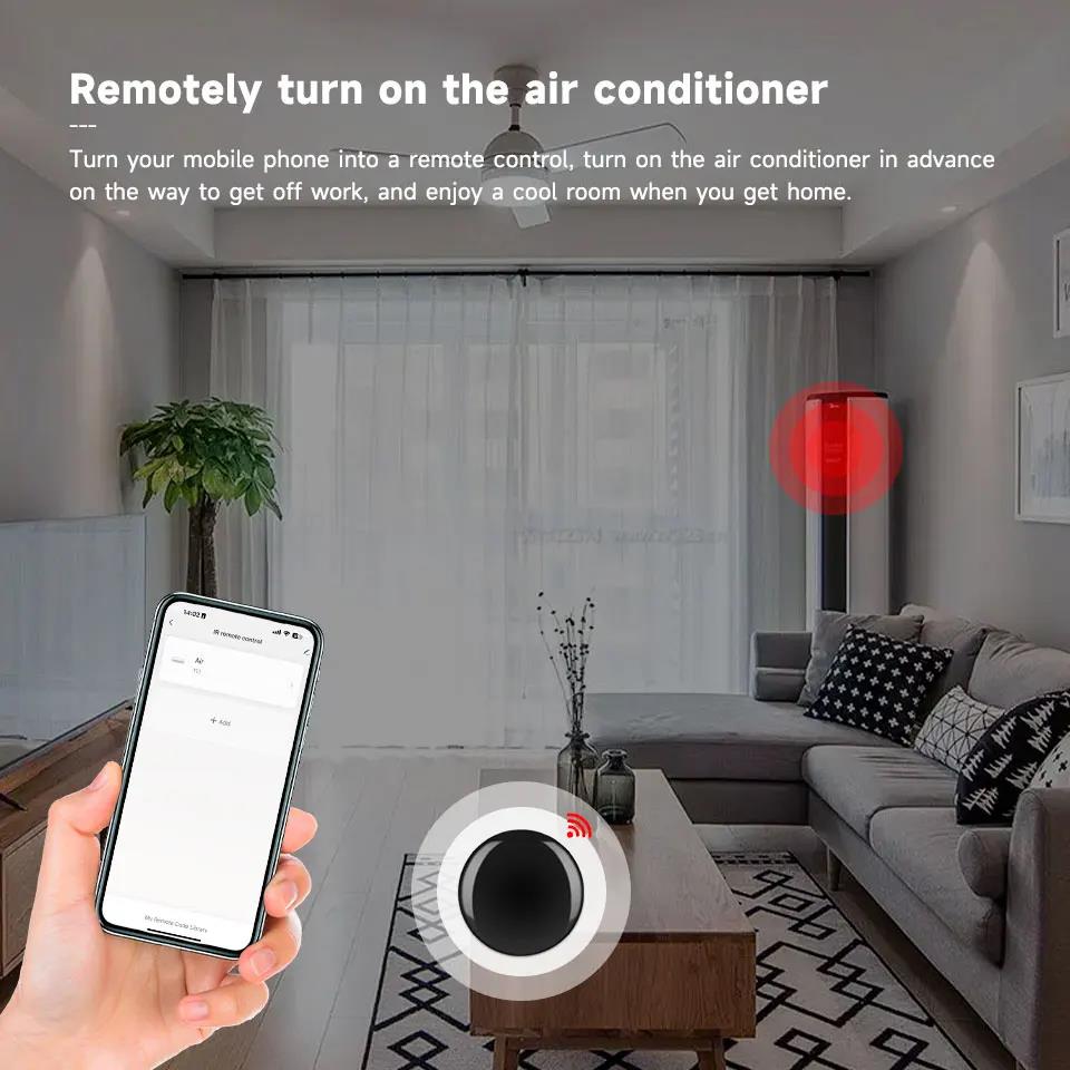 Tuya WiFi IR Remote Control Smart Remote Universal Infrared Controller For Air Conditioner Work With Alexa Google Home Fuel Injectors 6
