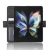 Кожаный чехол для Samsung Galaxy Z Fold 7 6 5 4 3 Fold6 5G с держателем для стилуса, слотом для карт, держателем, сумкой для телефона, магнитной обложкой-книжкой