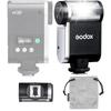 Godox iA32 Camera 8 Power Levels To GN Second Recycle Compatible with Olympus and Other Brand Cameras iA32 Camera Flash, S1/S2 Dimmable, (1/128 1/1),