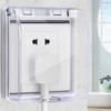 Bathroom Switch Protection Cover Wall Socket Waterproof Box Transparent Plate Outdoor Socket Box Cover Protector