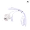 1.8M Eu/Us Plug E27 Full Teeth Lamp Base Holder Power Cord Hanging Pendant Led Light Fixture Socket Cord Adapters With Switch