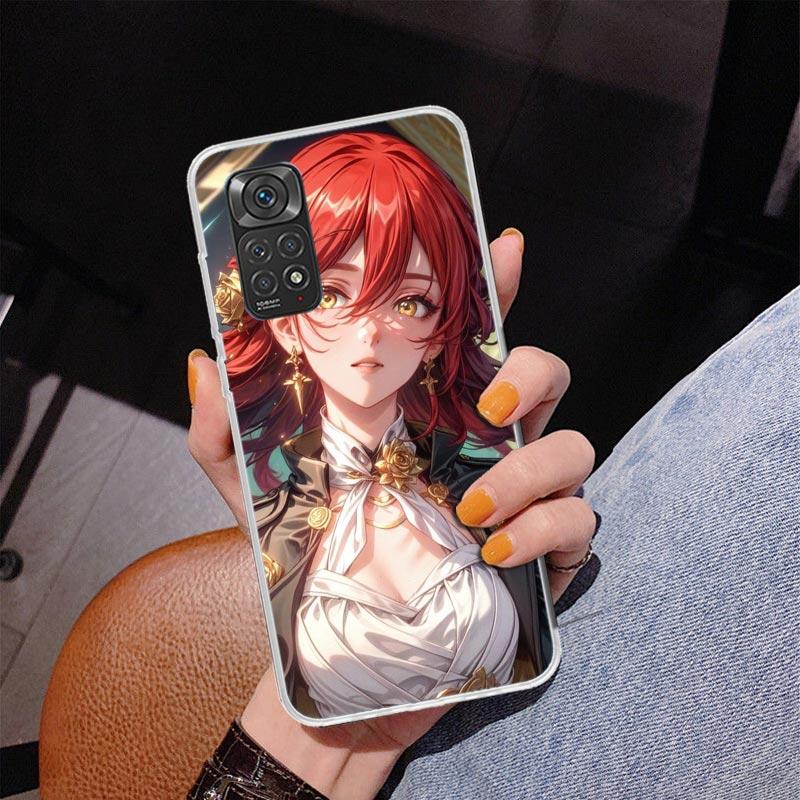 Чехол для телефона Honkai Star Rail Himeko для телефона для Xiaomi Redmi Note 15 14 14S 13 Pro Plus 12 12S 11S 11E 10S 10 11T 5G Уникальный