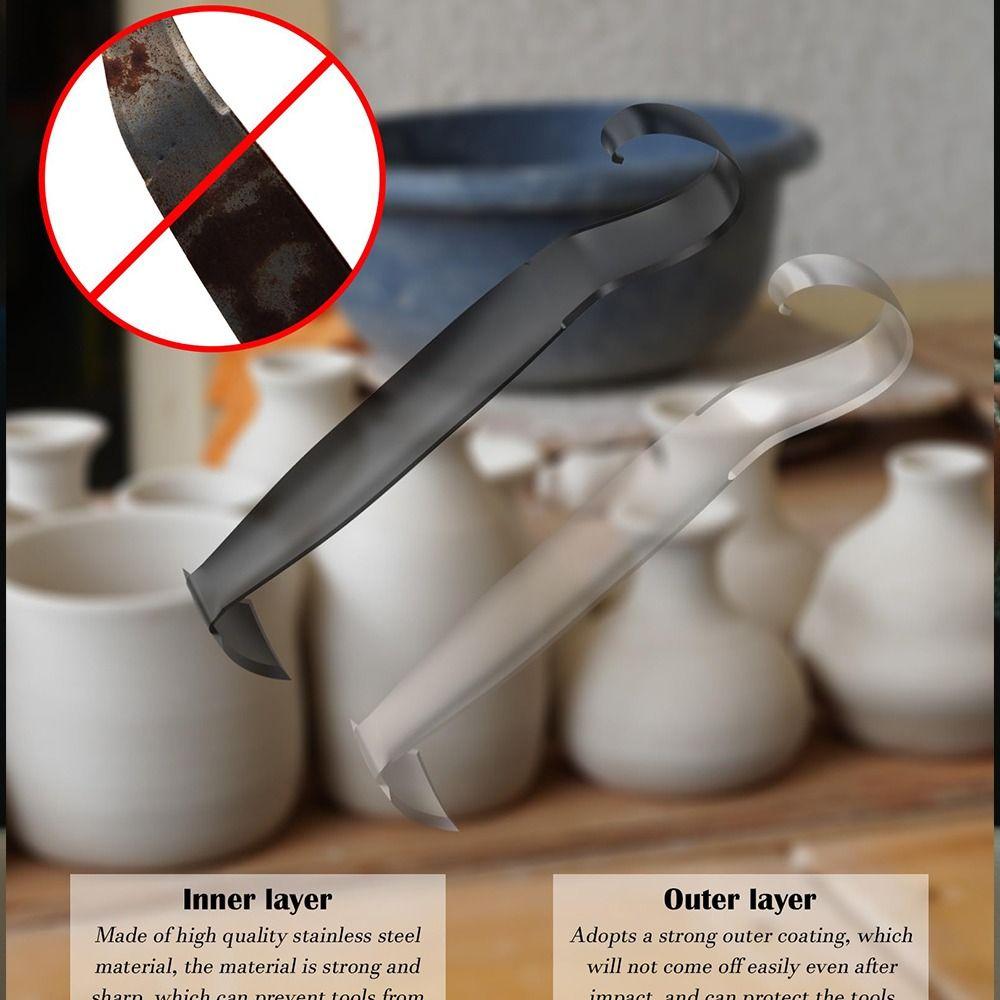 Metal Pottery Trimming Tools Craft Making Ceramic Modeling Clay Clay Tools for Carving  for Carving