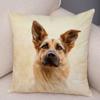 Домашнее животное овчарка декоративная наволочка для офиса гостиная автомобиль украшения дома наволочка