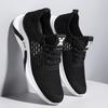2026 new men's shoes fly-woven mesh breathable casual shoes fashion sports men's shoes