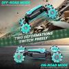 Gesture Sensing Rc Stunt Car,Remote Control Transform Car 2.4ghz 4WD 360° Rotating Drift RC Cars with Lights & Music,Kids Toys for Boys 6-8,Ideas