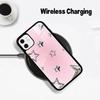 C-Colorful Star Phone Case For IPhone17 16 15 14 13 12 11  Pro Max 16/15/14Plus Wireless Charger Cover Funda