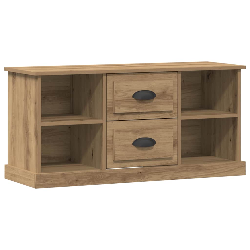 Artisan Oak TV Stand 99.5 x 35.5 x 48 cm Particleboard