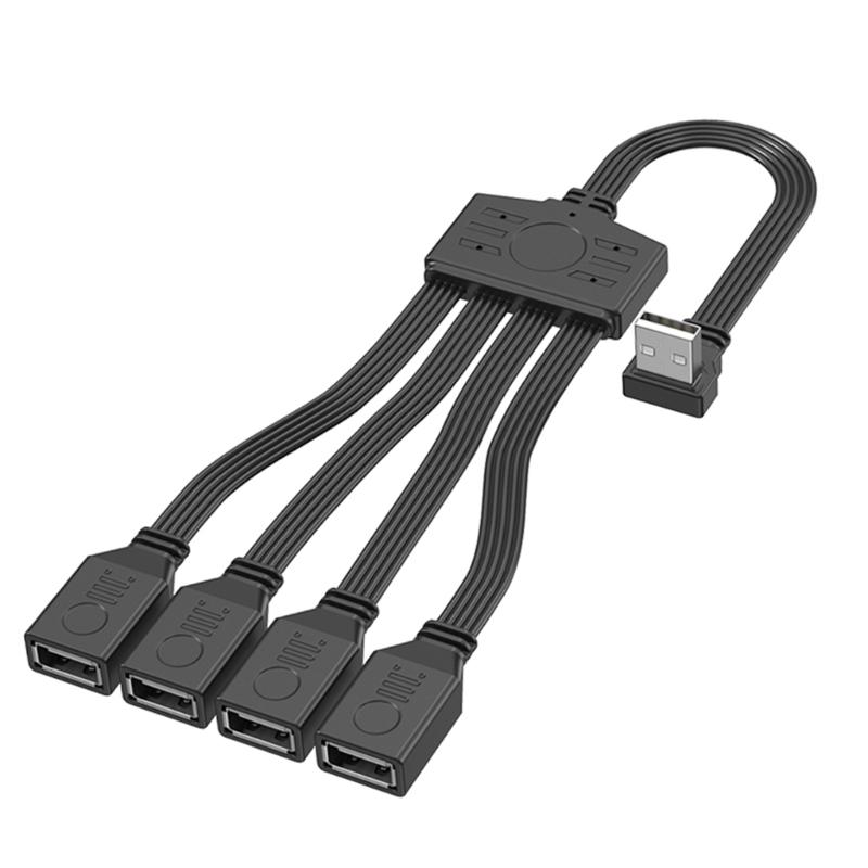 Кабель-разветвитель USB2.0 4 в 1 Кабель-разветвитель питания USB Кабель-разветвитель USB2.0 папа на 4 USB мама Зарядка Передача данных