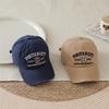 Children's spring and autumn Korean-style letter-embroidered baseball cap, trendy and stylish, for boys and girls, offering sun protection