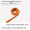 Multicolored Kayak Paddle Elastic Rope Anti Drop Surfboard Traction Parts  for Kayak Canoe