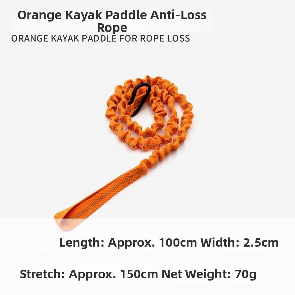 Multicolored Kayak Paddle Elastic Rope Anti Drop Surfboard Traction Parts for Kayak Canoe