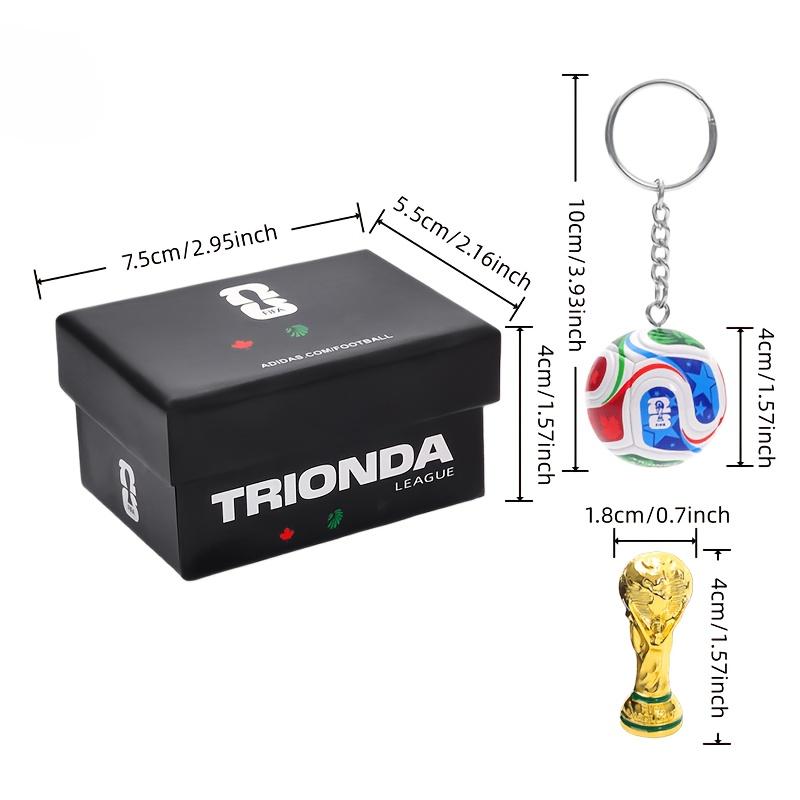 Подарочный набор FIFA 2026 Чемпионат мира США-Канада-Мексика - Набор с трофеем, мячом, перчатками, фигурками бутс и брелоком-сувениром