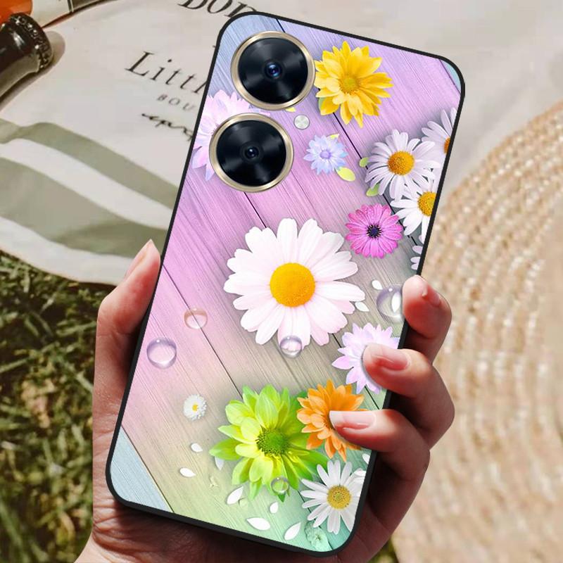 For Funda Huawei Nova 11i Case Soft Silicone Wolf Back Cover Phone Cases for Huawei Nova 11i MAO-LX9 Case Nova11i 11 i Coque