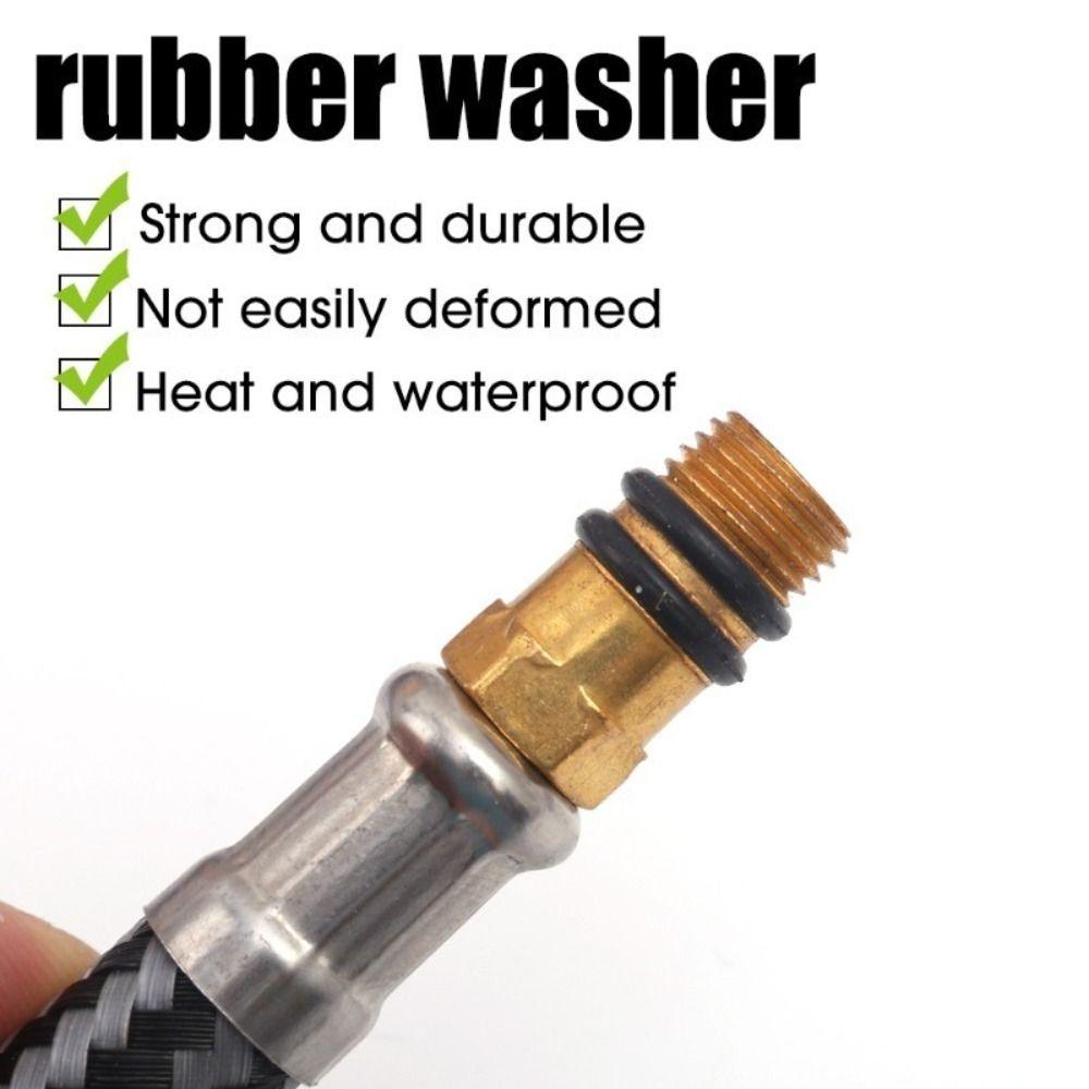 100 шт./Коробка Износостойкое Уплотнительное Кольцо-Прокладка для Смесителя Универсальная Резиновая Прокладка для Сантехники для Кухни Ванной
