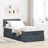 Maison Exclusive - Cadre de lit ottoman avec matelas gris foncé 90x190 cm velours