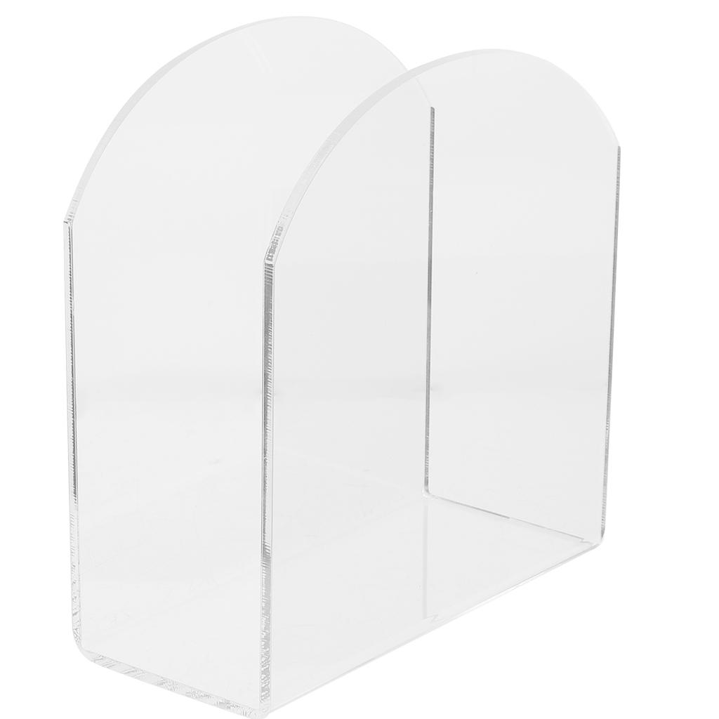 Прозрачный акриловый держатель для салфеток, подставка для салфеток, диспенсер для бумажных полотенец, стойка для кухни, ресторана, современный дизайн, вертикальный держатель