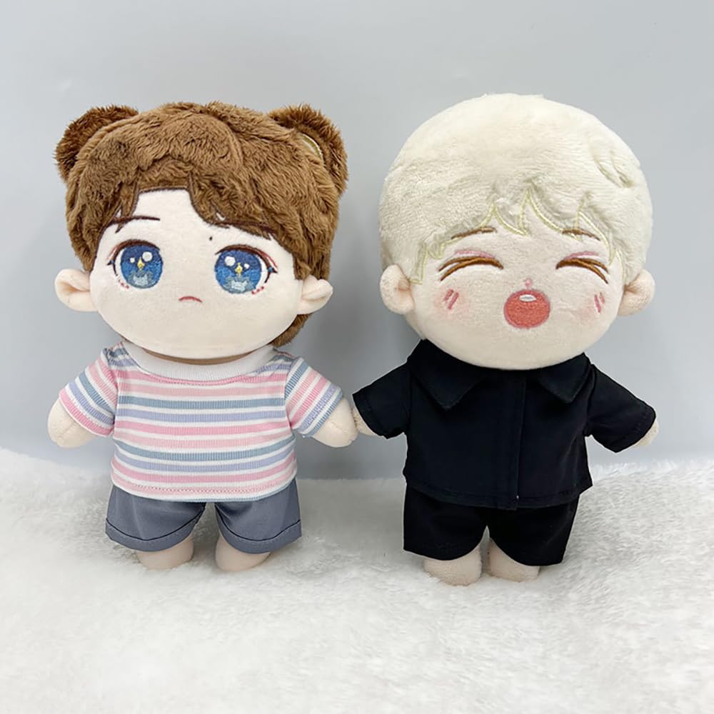 niannyyhouse 20cm Plush Clothes, Solid Color Pants, Casual Pants, Dress-Up, Cotton Doll, Accessories (A7, 20cm)